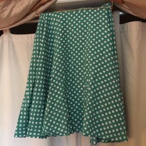 Come Toi polka dot flare skirt